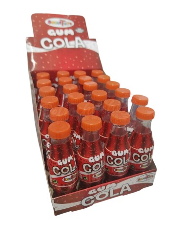 Botellas de cola mini llenas de mini Chicle sabor cola